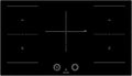 Teknix SCIH90SW - Black 6 Zone Induction Hob