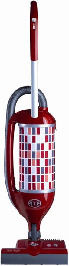 SEBO Felix Rosso ePower - Red Vacuum Cleaner - 3.5L Capacity
