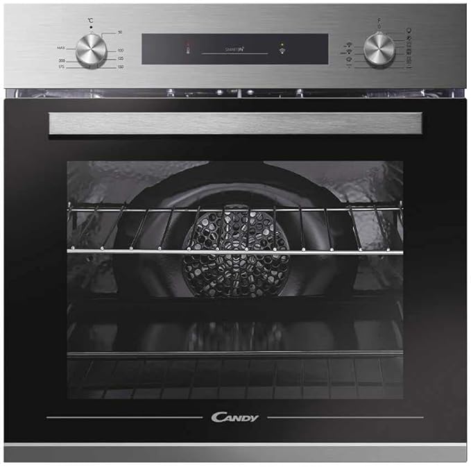 Candy FCP602X E0/E - Stainless Steel Multifunction Single Oven - 65L Capacity - WIFI Connected - A+ Energy Rating