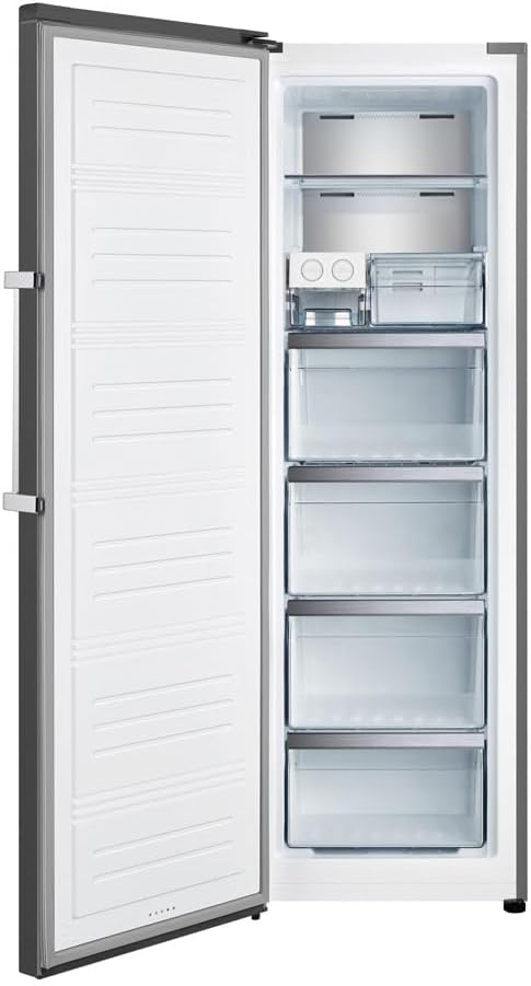 Teknix TH60TNFX - Silver Freestanding Auto Defrost Freezer - E energy