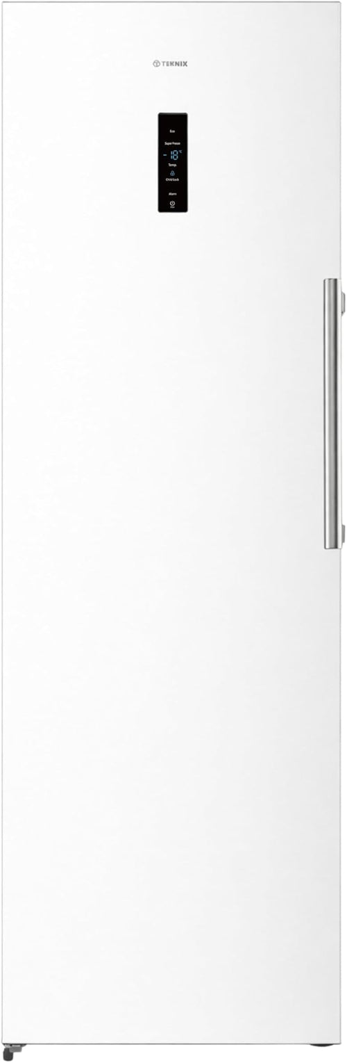 Teknix TH60TNFW - White Freestanding Frost Free Freezer - Garage Safe  - E energy