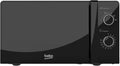 Beko MOC20100BFB - Black 20L Solo Microwave - 700W - Manual Controls