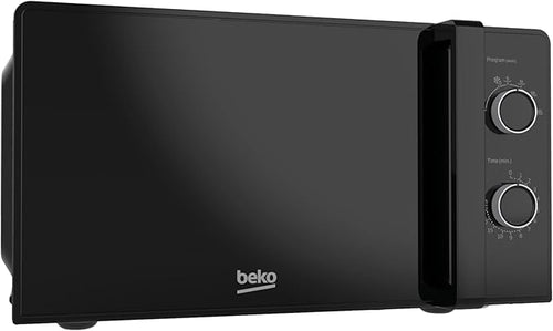 Beko MOC20100BFB - Black 20L Solo Microwave - 700W - Manual Controls