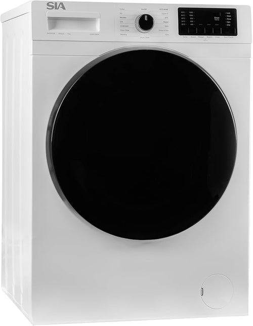 SIA SWM104KW - White 10KG Washing Machine - 1400 RPM - B energy