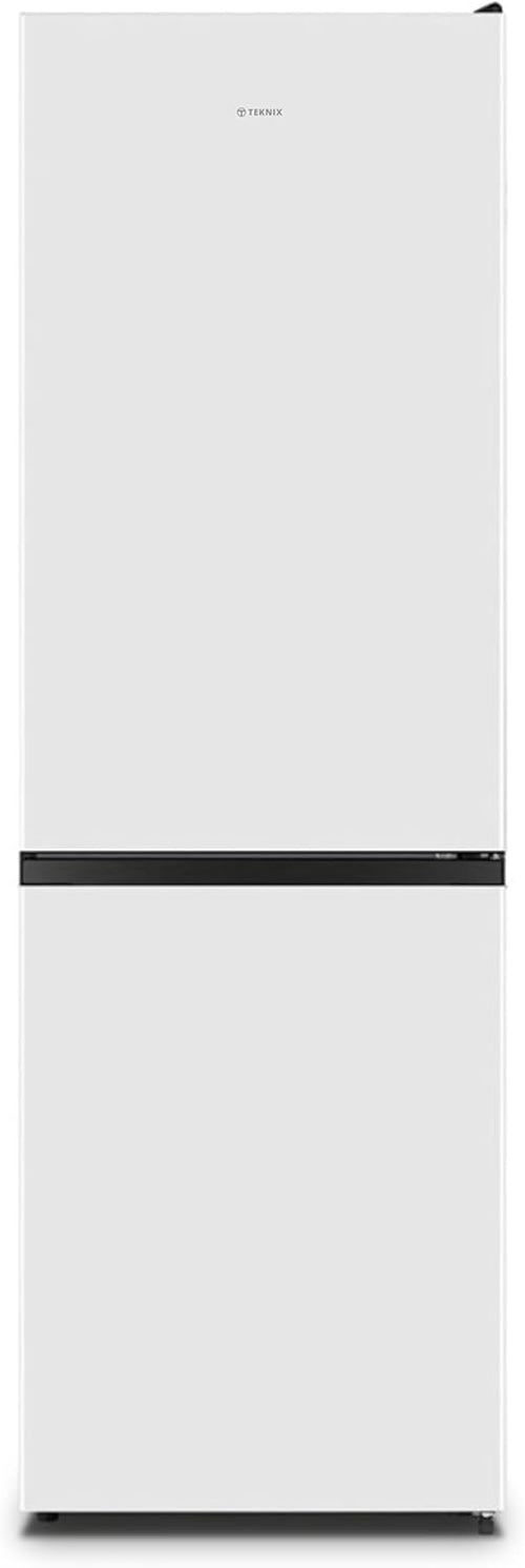 Teknix FFPH186W - White 60/40 Split Fridge Freezer - 304L Capacity - E Rated