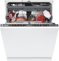 Hoover HI 6C4S1PTA-80 - Anthracite Bezel 16 Place Integrated Dishwasher - Inverter Motor - C energy