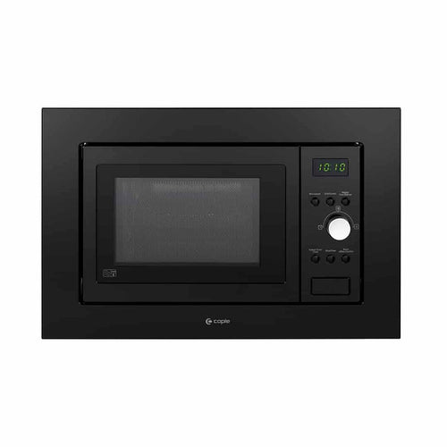 Caple CM121BK - Black 17L Built-in Microwave Grill - 1000W - 700W