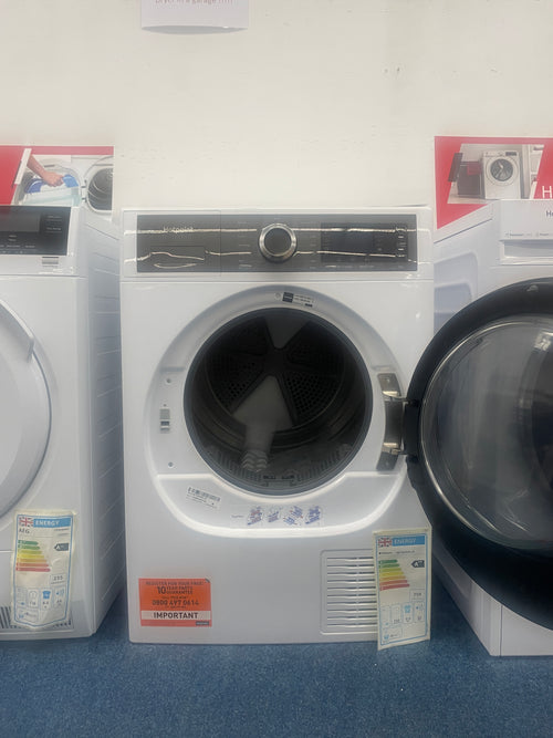 Hotpoint H8 D93WB UK - White 9KG Heat Pump Condenser Dryer - A++ energy - Display