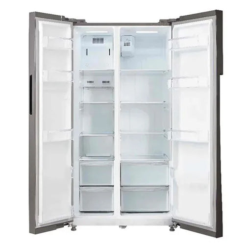 Midea MDRS710FGE02 - Stainless Steel American Fridge Freezer - 548L - E Energy Rating