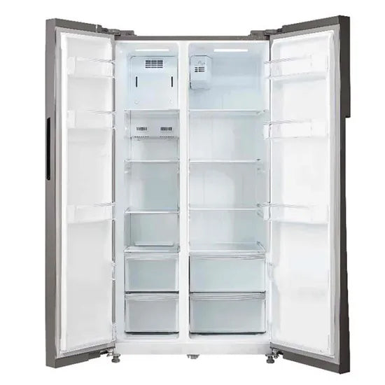 Midea MDRS710FGE02 - Stainless Steel American Fridge Freezer - 548L - E Energy Rating