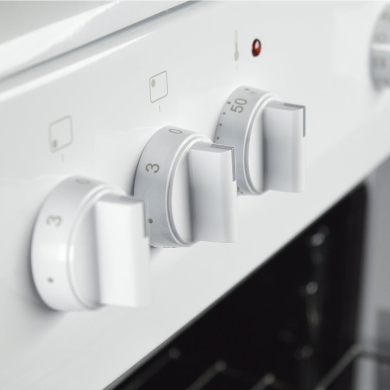 Amica AFC1530WH - White 4 Zone Electric Cooker - A energy