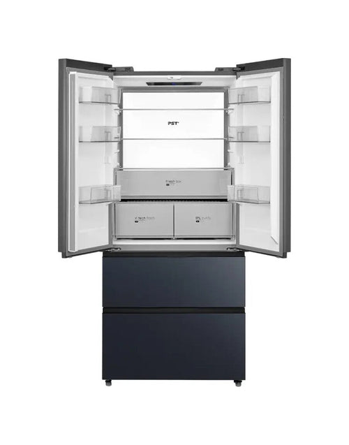 Midea MDRF705BIE70 - Black American Fridge Freezer - 515L French Door - E Energy - Display