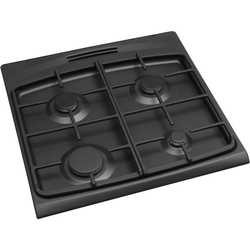 CDA CFD600MB - Matte Black 60cm Freestanding Duel Fuel Cooker - 4 Zone Gas Hob - A/A Energy