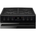 CDA CFD600MB - Matte Black 60cm Freestanding Duel Fuel Cooker - 4 Zone Gas Hob - A/A Energy
