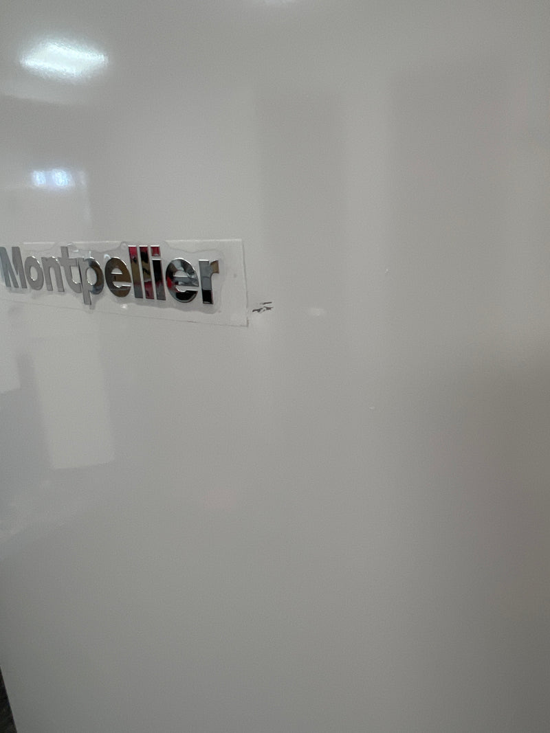 Montpellier MDAS144W - Small White Fridge Freezer - 142L - E Energy - Unboxed