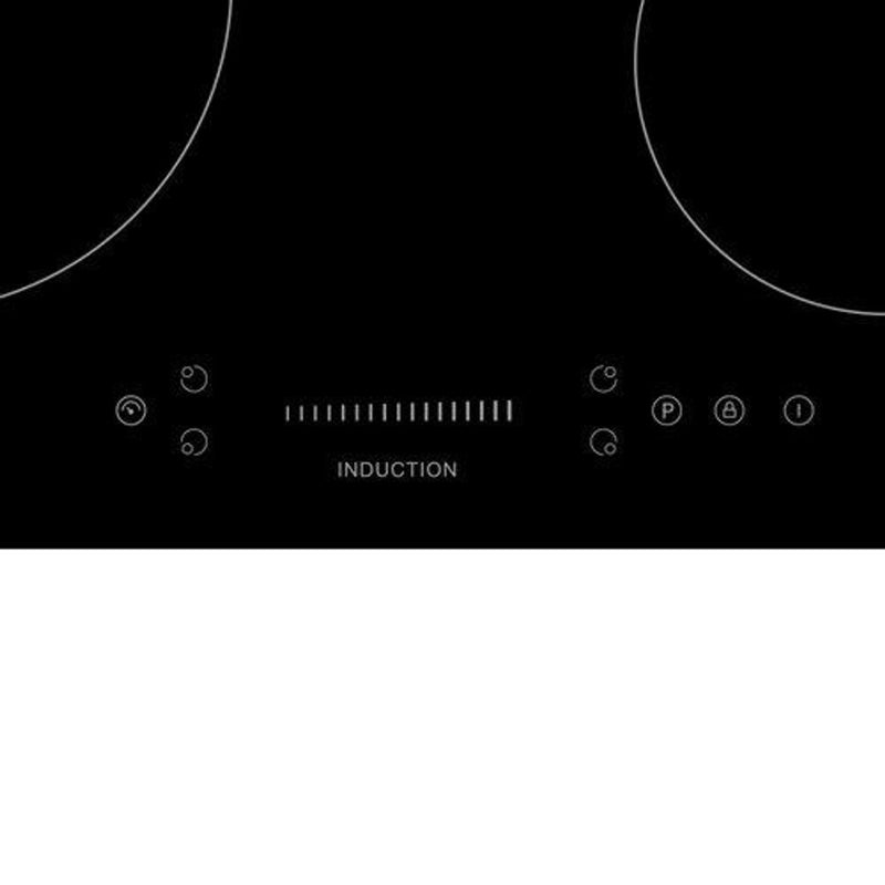 Teknix SCIH6PISL - Black 4 Zone Induction Hob