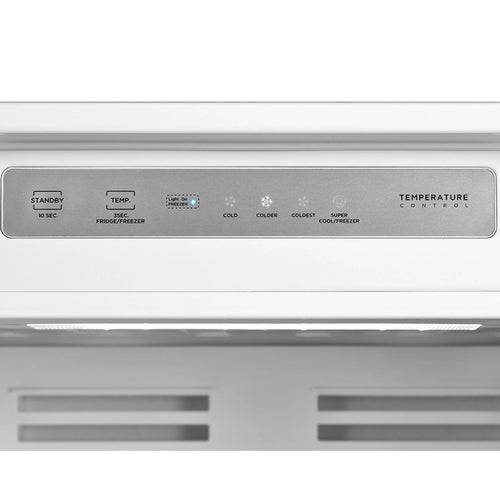 Midea MDRE306FGE01D - White Built In Freezer - 212 Litres - E Energy Rating TOTAL NO FROST SLIDING HINGE