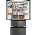 Midea MDRF692FIE46 - Inox 516L American Fridge Freezer - French Door & Freezer Drawer - No Frost - E Energy