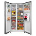 Midea MDRS710FGD46W - White American Fridge Freezer - 553L - D Energy