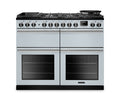 Rangemaster PRDLB110DFPMSB/CM1 - Blue Dual Fuel Range Cooker - 7 Zones - A energy