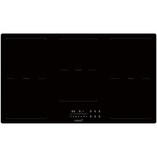 Cata CATIND90HF - Black 90cm Induction Hob - 6 Zone Flex