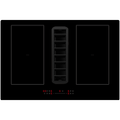 Cata UBDD77CF - Black Glass 77cm Vented Induction Hob - 4 Zone Flex - A+ Energy