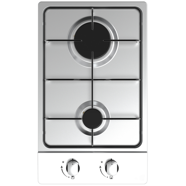 Cata UBGH30SS - Stainless Steel 30cm 2 Burner Gas Hob - 4kW