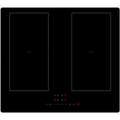 Cata UBINDFX60MS - Black Glass 60cm Induction Hob - 4 Zone Flex - 7.2kW