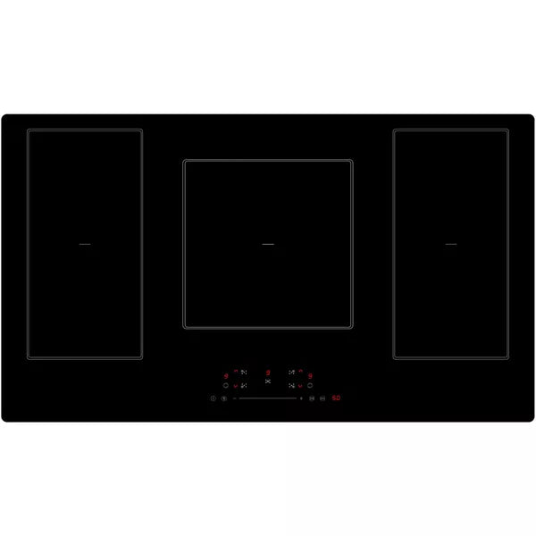 Cata UBINDFX90MS - Black Induction Hob - 5 cooking zones