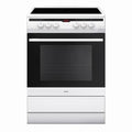 Amica 608CE2TAW - White 4 Zone Electric Cooker - A energy