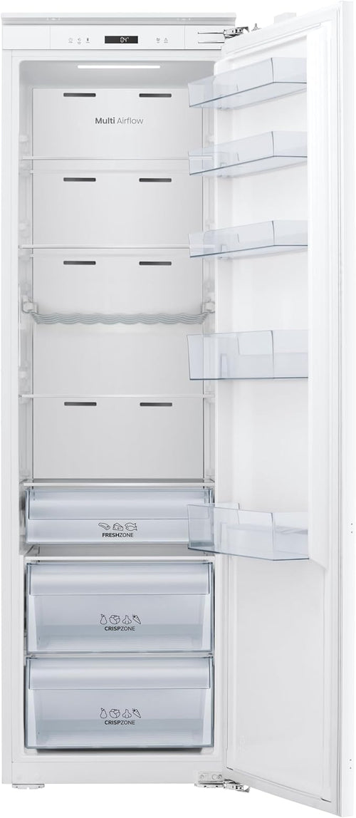 Teknix BITHTL 300L Integrated Tall Larder Fridge - E Energy Rating