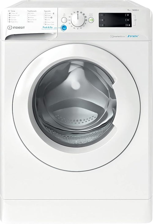 Indesit BWE 91496X W UK N - White 9KG Washing Machine - 1400 RPM - A energy