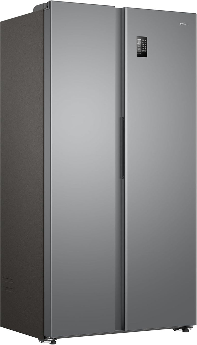 Teknix TX2SBS1791PBIX - Stainless Steel American Fridge Freezer - 523L - E Energy Rating