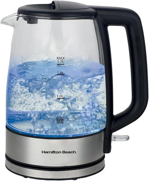 Hamilton Beach HB5826G - Silver 1.7L Kettle - 2200W - LED Illumination