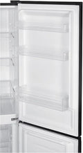 Teknix STF1725B - Black Fridge Freezer - 55cm Width - E Energy Rating