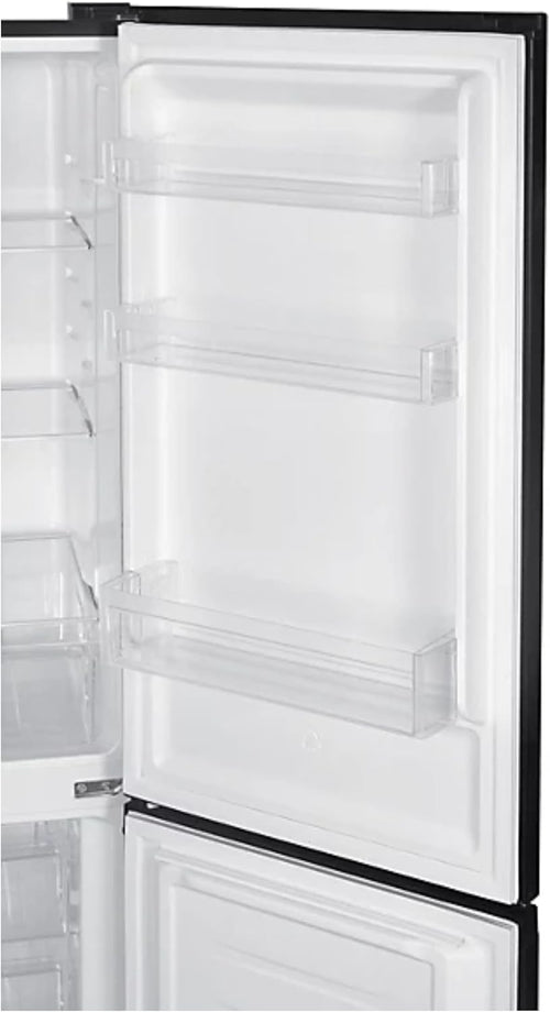 Teknix STF1725B - Black Fridge Freezer - 55cm Width - E Energy Rating