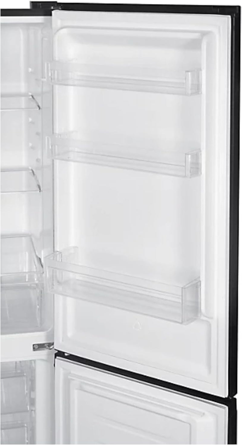 Teknix STF1725B - Black Fridge Freezer - 55cm Width - E Energy Rating