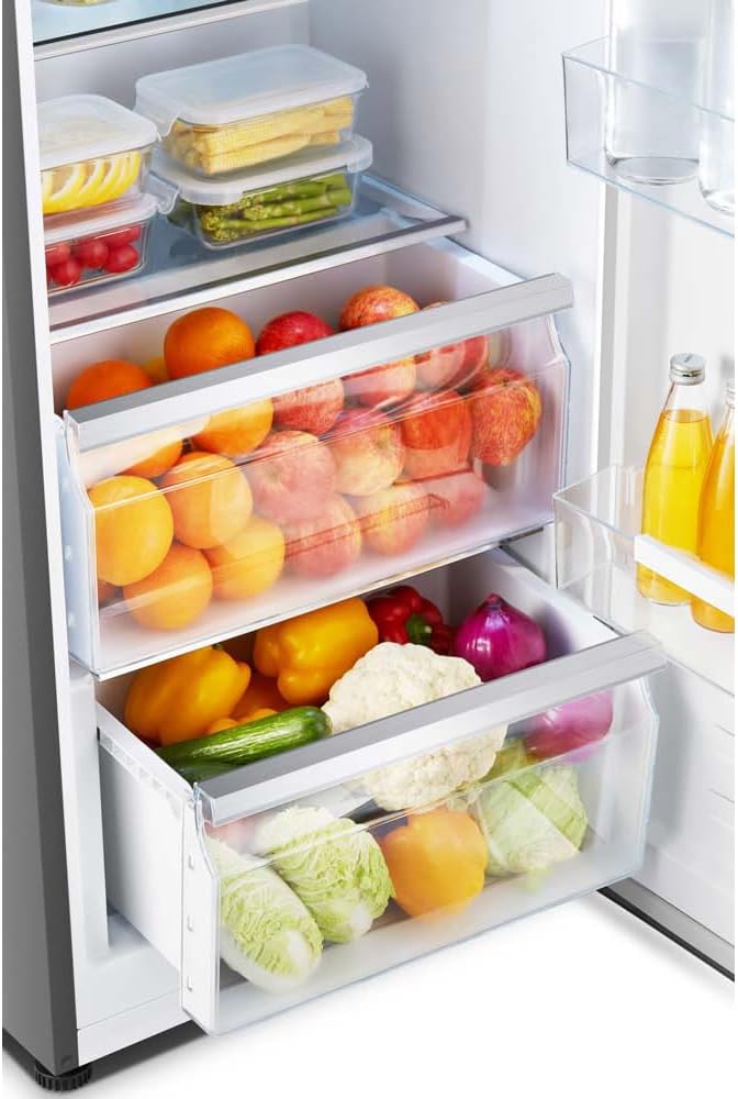 Teknix TH60TLX - Silver Larder Frost Free Fridge - E energy