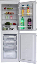 SIA RFI105/E - White 50/50 Split Built In Integrated Fridge Freezer - 240L - E energy