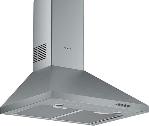 Bosch DWP64CC50M - Stainless Steel 60cm Wall Mount Vent Hood - 64 dB - D energy