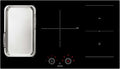 Teknix SCIH90SW - Black 6 Zone Induction Hob