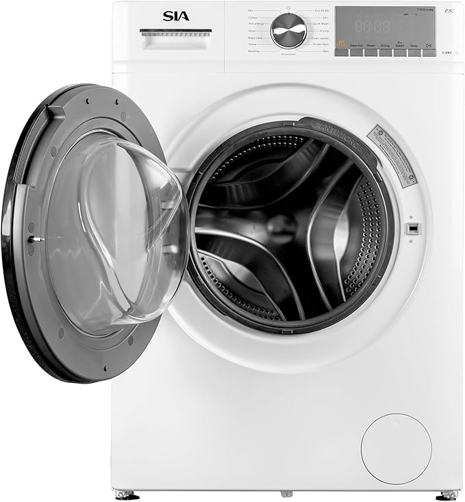 SIA SWD1064WM - White 10KG / 6KG Washer Dryer - 1400 RPM - E energy-Display