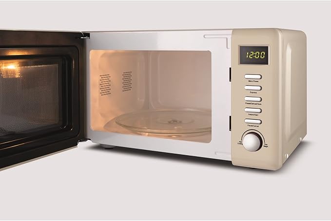 Beko MOC20200 800W 20 Litre Compact Retro Microwave