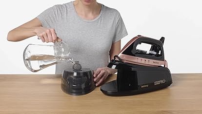 Daewoo SDA1589GE - Black Steam Station Iron - 2400W - 1.2L Tank