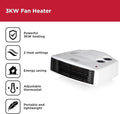 Black + Decker BXSH37006GB - Fan Heater