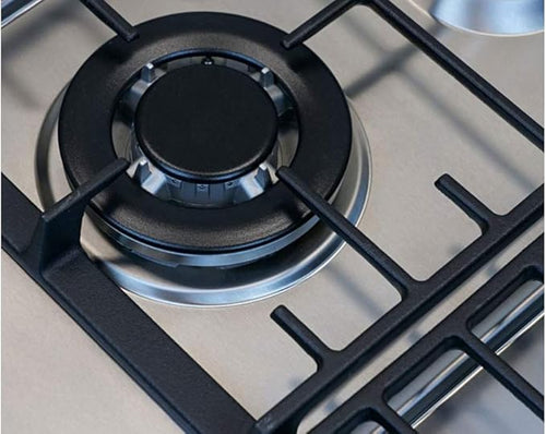 Teknix SCGH61X - Stainless steel 4 Zone Gas Hob