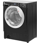 Hoover HBDOS695TAMCBE80 - Black 9/5KG Integrated Washer Dryer - 1600 RPM - D energy