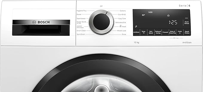 Bosch WGG25402GB - White 10KG Washing Machine - 1400 RPM - A energy