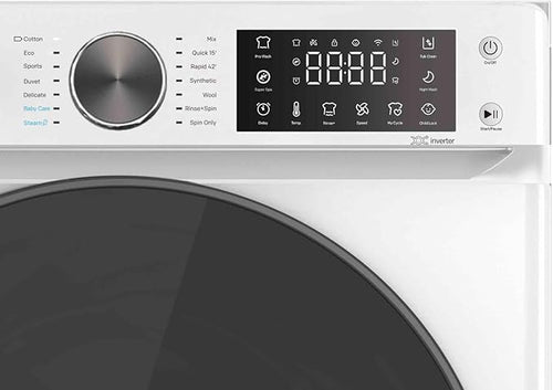 SIA SWM121400W - White 12KG Washing Machine - 1400 RPM - A energy - Display