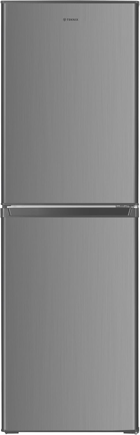Teknix STF1725X - Inox 50/50 Fridge Freezer - 138L Fridge/110L Freezer - E Rated